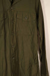 Real mid 1960s US Army OG-107 Utility Shirt 15 1/2 X35 Deadstock