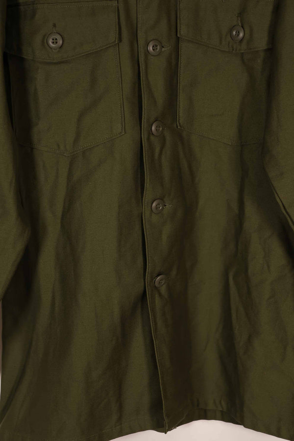 Real 1970s OG-107 utility shirt with patch, later used