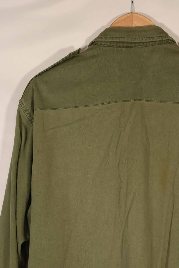 Real 1970 Australian Army OD shirt 15 1/2 x33 used