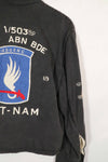 Real Vietnam War Tour Jacket 173rd Airborne Brigade 1967-1969 Rare