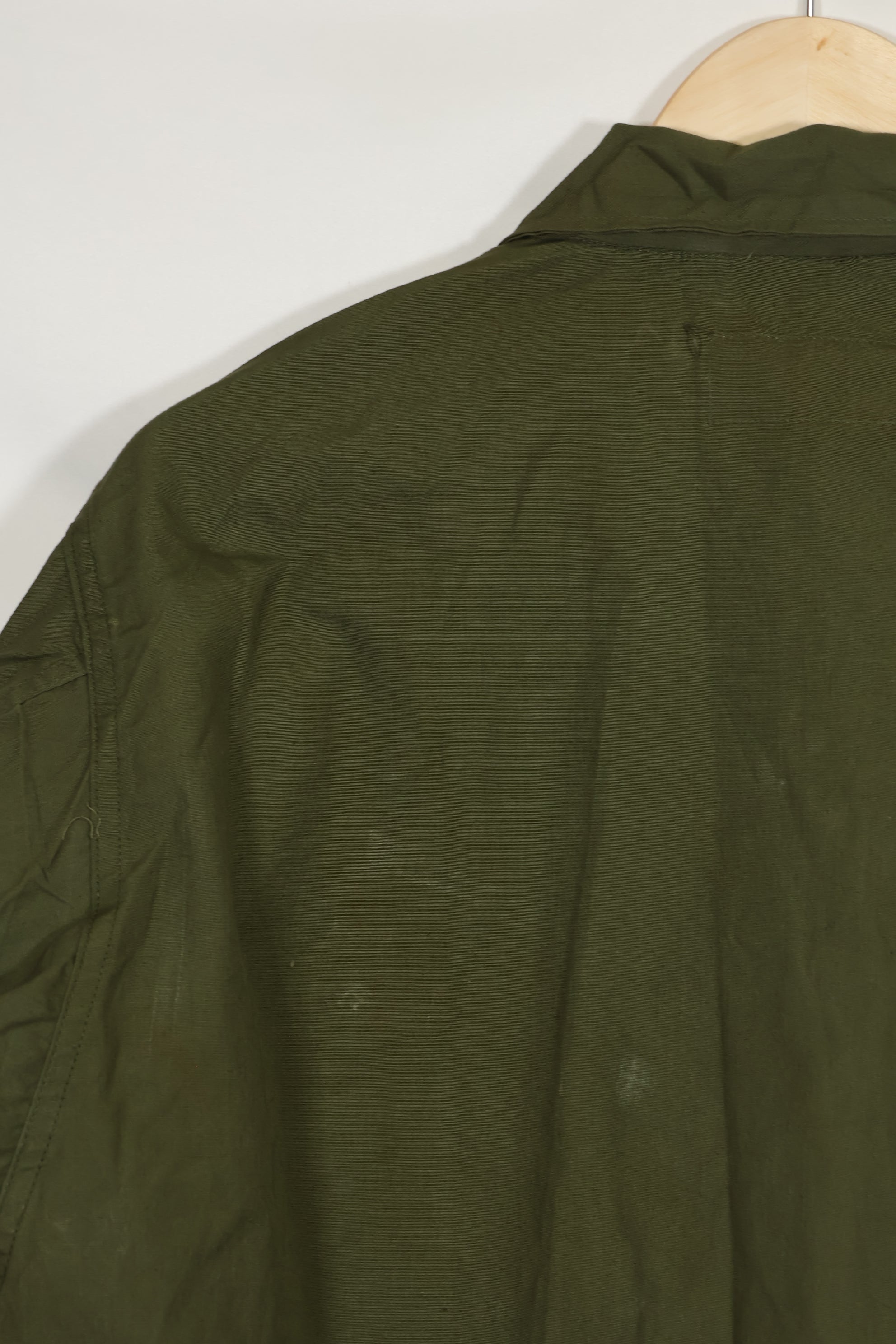 Mid-1960s 3rd Model Jungle Fatigue Jacket, used with patch marks