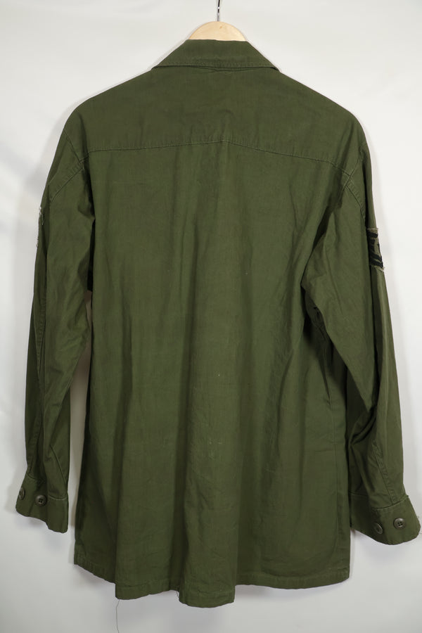 1967 USAF 3rd Model Jungle Fatigue Jacket L-R Good condition used