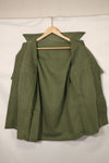 1960's Ex-Green Beret Soldier Release OG-107 Utility Shirt with First Attachment Patch, Used, C