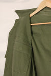 1960's Ex-Green Beret Soldier Release OG-107 Utility Shirt with First Attachment Patch, Used, C