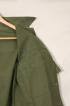 1960's Ex-Green Beret Soldier Release OG-107 Utility Shirt with First Attachment Patch, Used, C