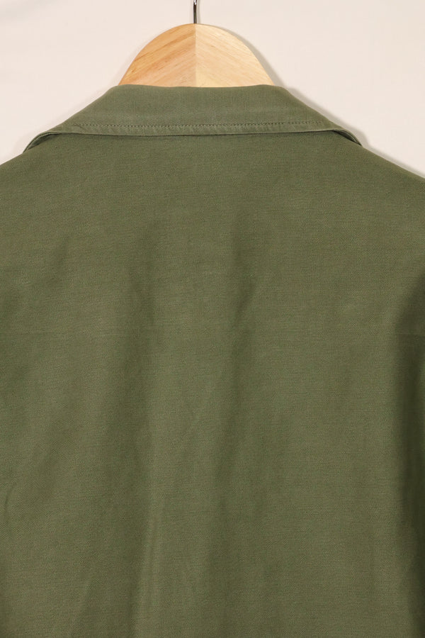 1960's Ex-Green Beret Soldier Release OG-107 Utility Shirt with First Attachment Patch, Used, C