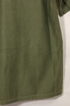 1960's Ex-Green Beret Soldier Release OG-107 Utility Shirt with First Attachment Patch, Used, C