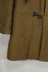 1930's-40's U.S. Army Mackinaw Coat, heavy coat, used, missing buttons.