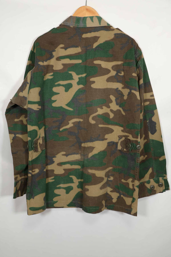 Thailand Taylor Made Former 1st SFG Troop Owned 1st Model Cut ERDL Jungle Fatigue Jacket Used