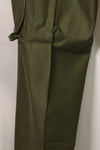 1960s lot OG-107 baker pants with modified cargo pockets, ex-special forces personnel, used F