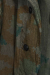 1962 East German Army NVA M58 Flächentarn sniper smock in Bluementarn camo, almost unused.