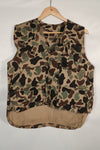 Real fabric Beogum camouflage hunting vest, almost unused, Leopard camouflage.