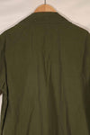 Real Poplin OG-107 utility shirt with first-attached USAF patch, size M, used.