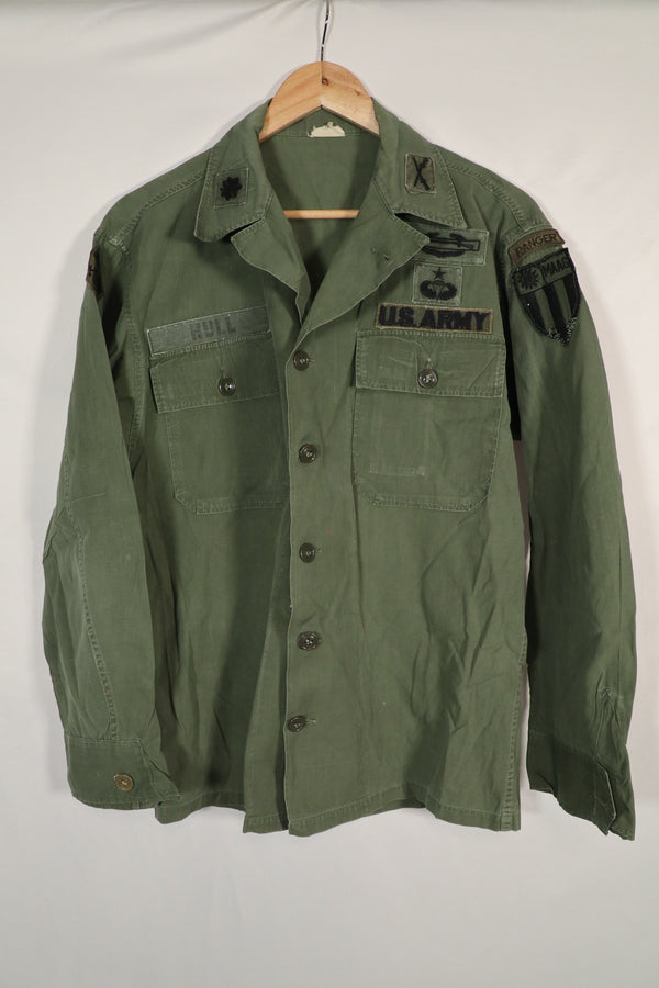 Real Very Rare Special Warfare Shirt, used, glued in place.