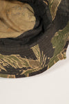 Real Okinawa Tiger Pattern JWD CISO Cut Boonie Hat, used, size small.