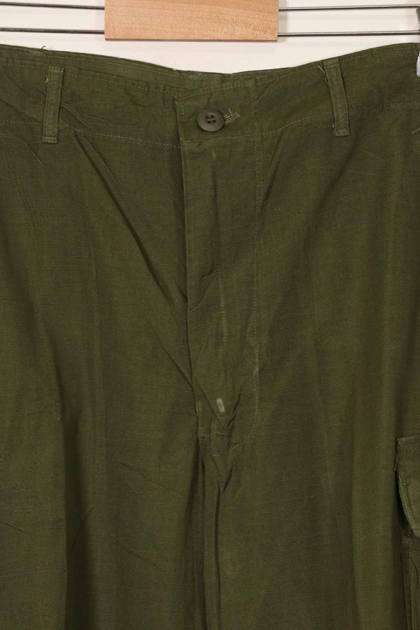 1969 Contract 4th Model Ripstop Jungle Fatigue Pants M-L Used