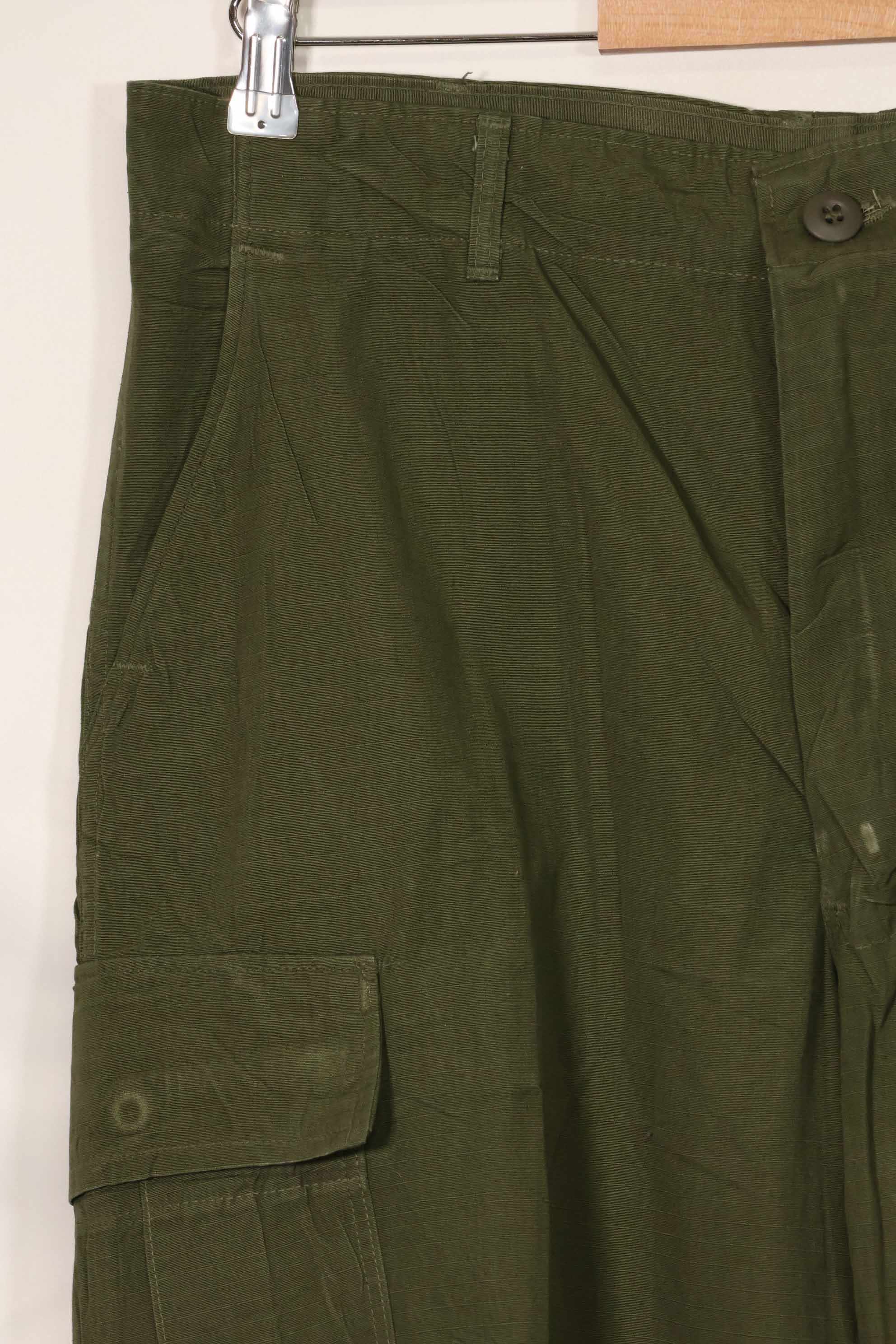 1969 Contract 4th Model Ripstop Jungle Fatigue Pants M-L Used