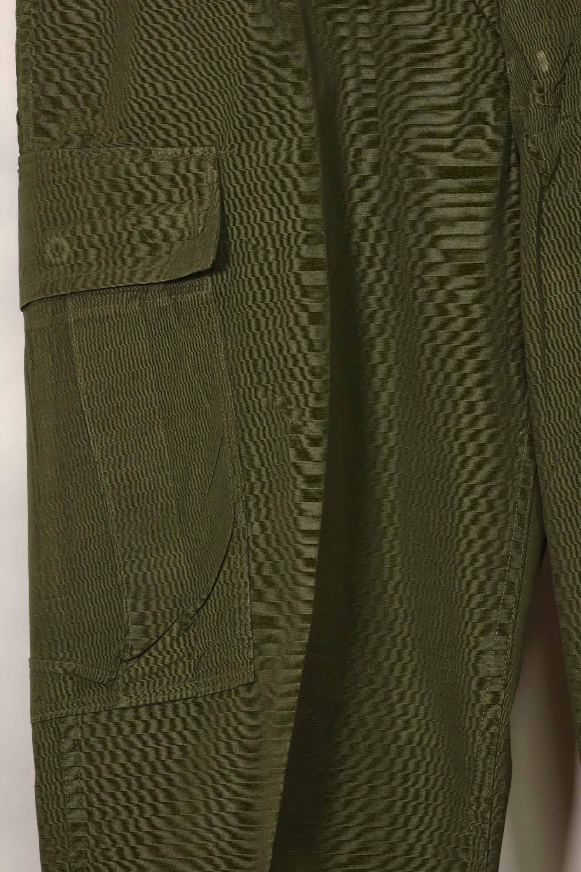 1969 Contract 4th Model Ripstop Jungle Fatigue Pants M-L Used