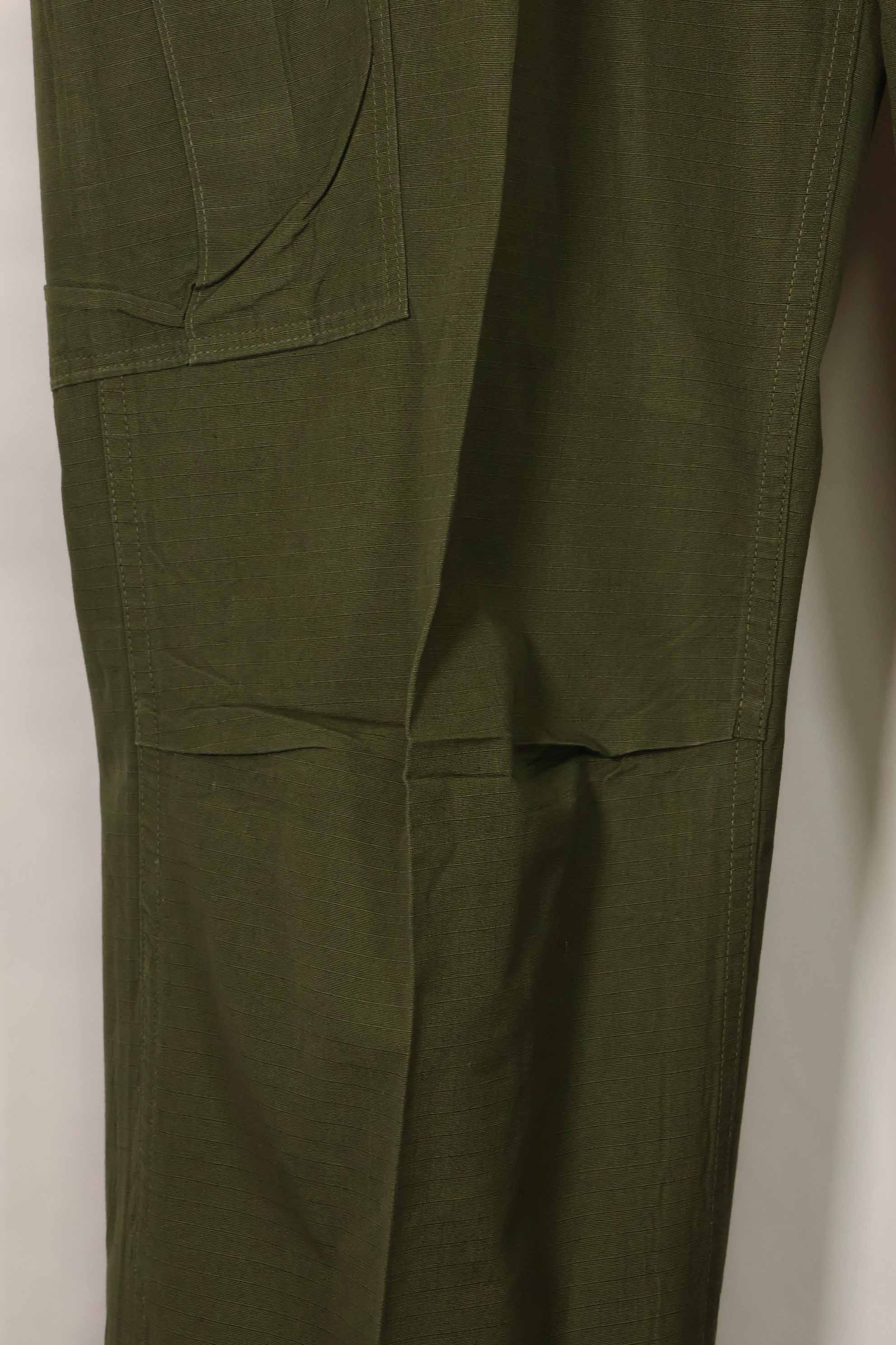 1969 Contract 4th Model Ripstop Jungle Fatigue Pants M-L Used