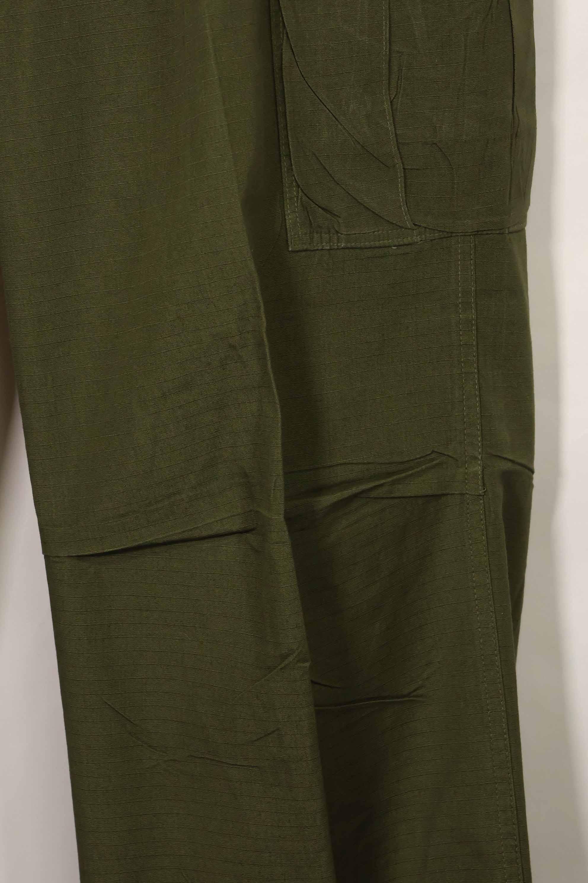 1969 Contract 4th Model Ripstop Jungle Fatigue Pants M-L Used