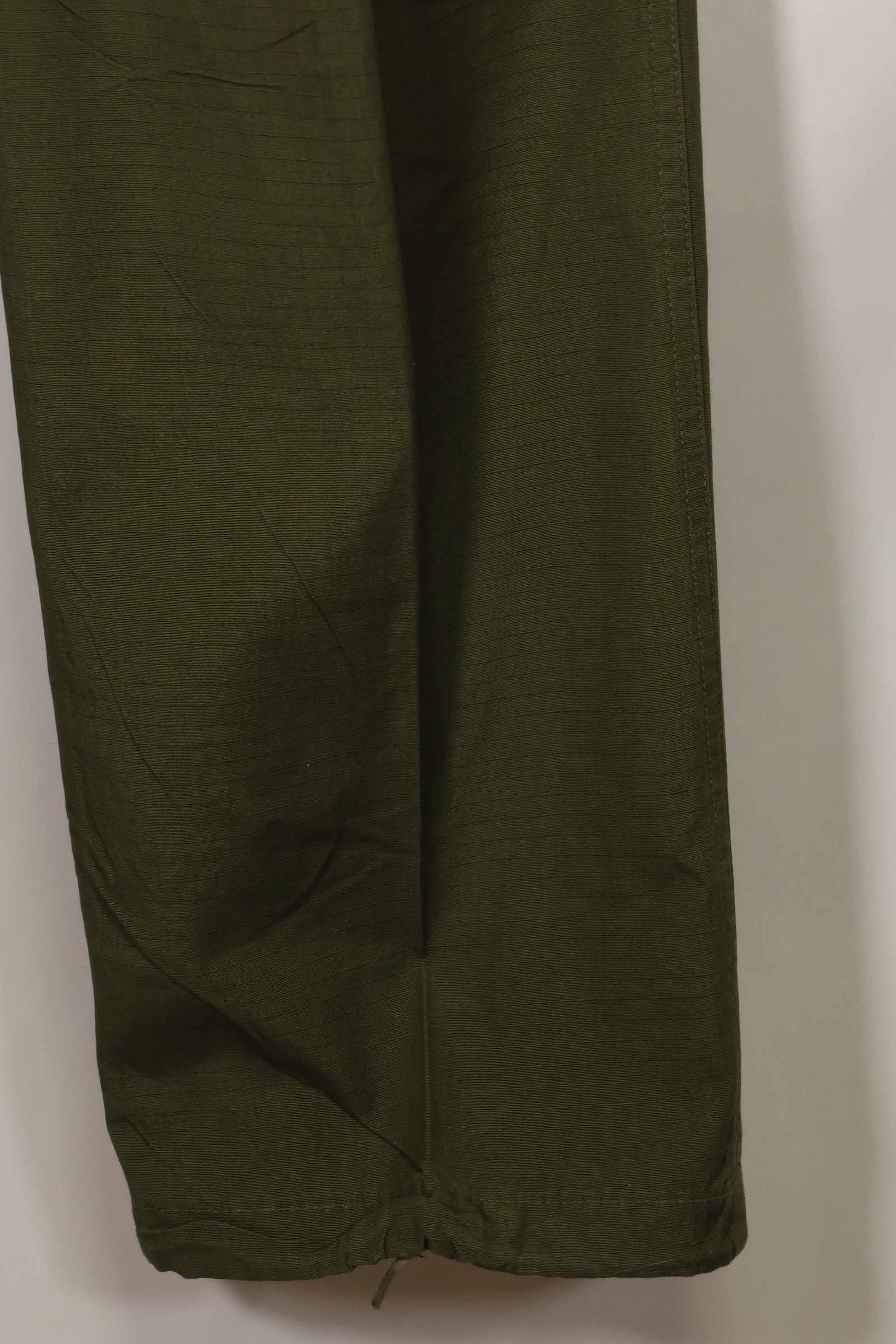 1969 Contract 4th Model Ripstop Jungle Fatigue Pants M-L Used