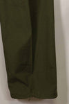 1969 Contract 4th Model Ripstop Jungle Fatigue Pants M-L Used