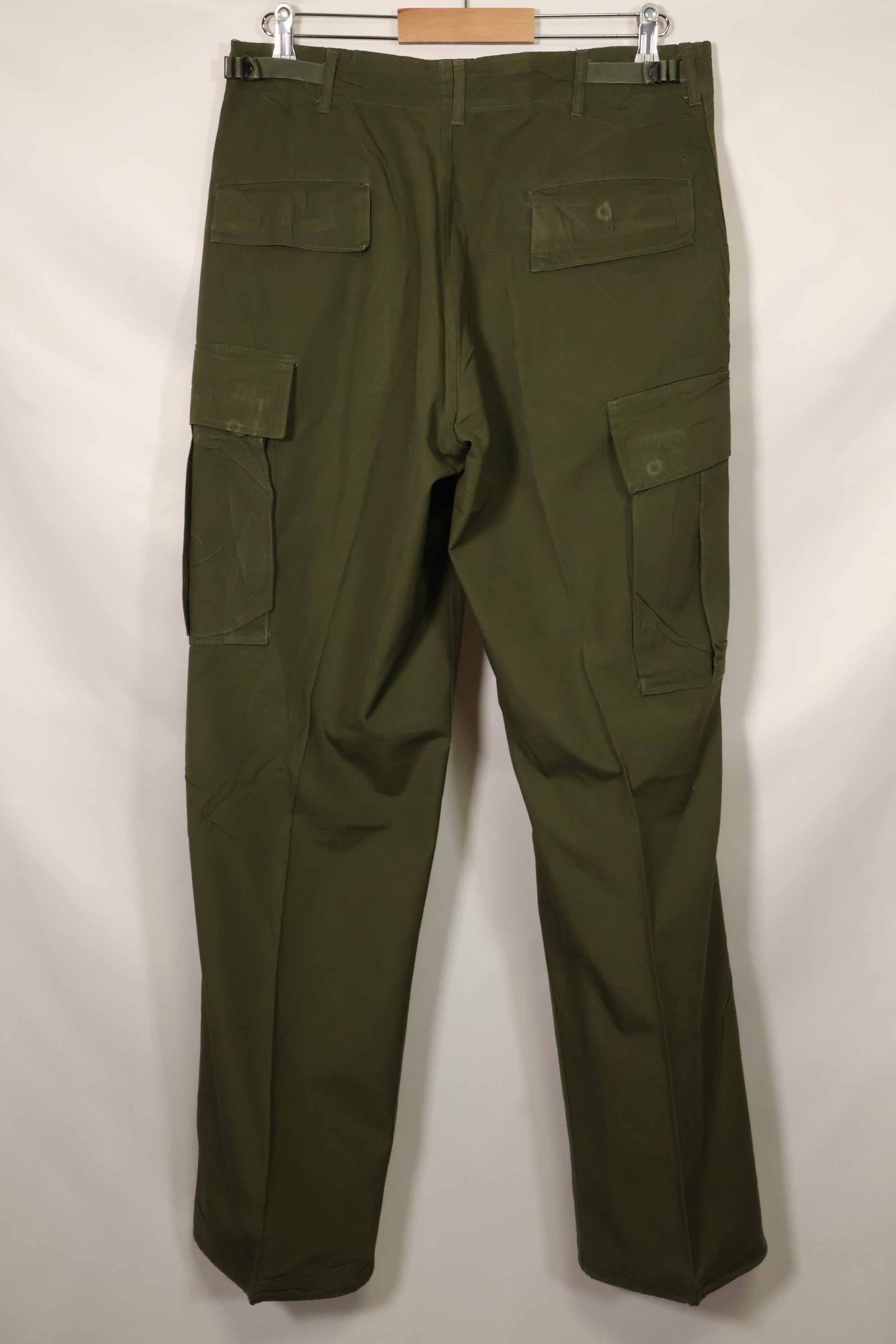 1969 Contract 4th Model Ripstop Jungle Fatigue Pants M-L Used