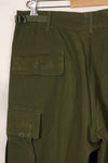1969 Contract 4th Model Ripstop Jungle Fatigue Pants M-L Used
