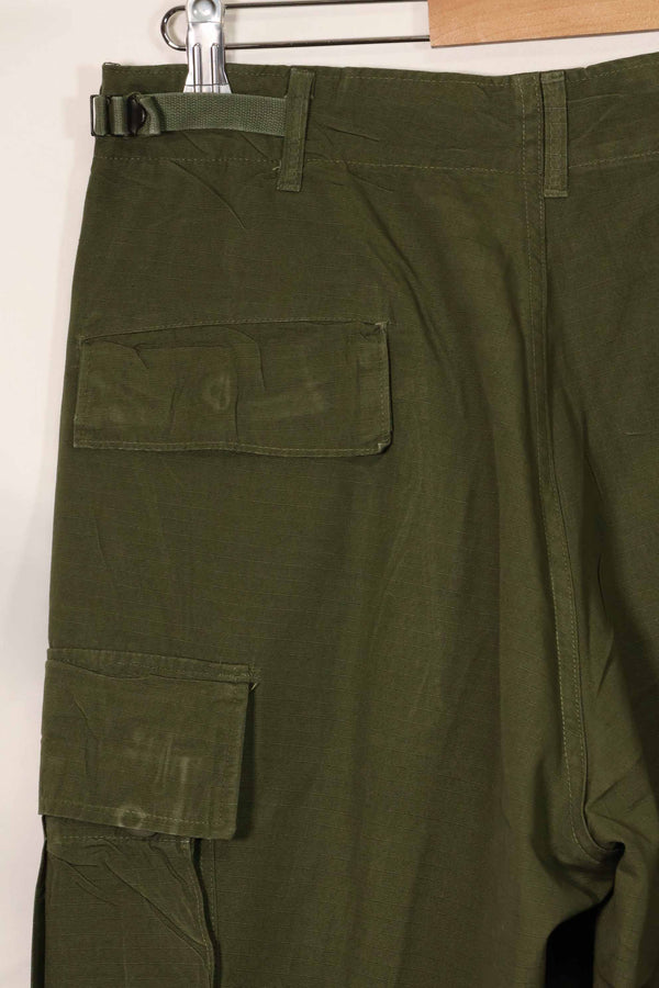 1969 Contract 4th Model Ripstop Jungle Fatigue Pants M-L Used