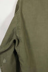 1950's U.S. Army HBT Utility Shirt, used, with name