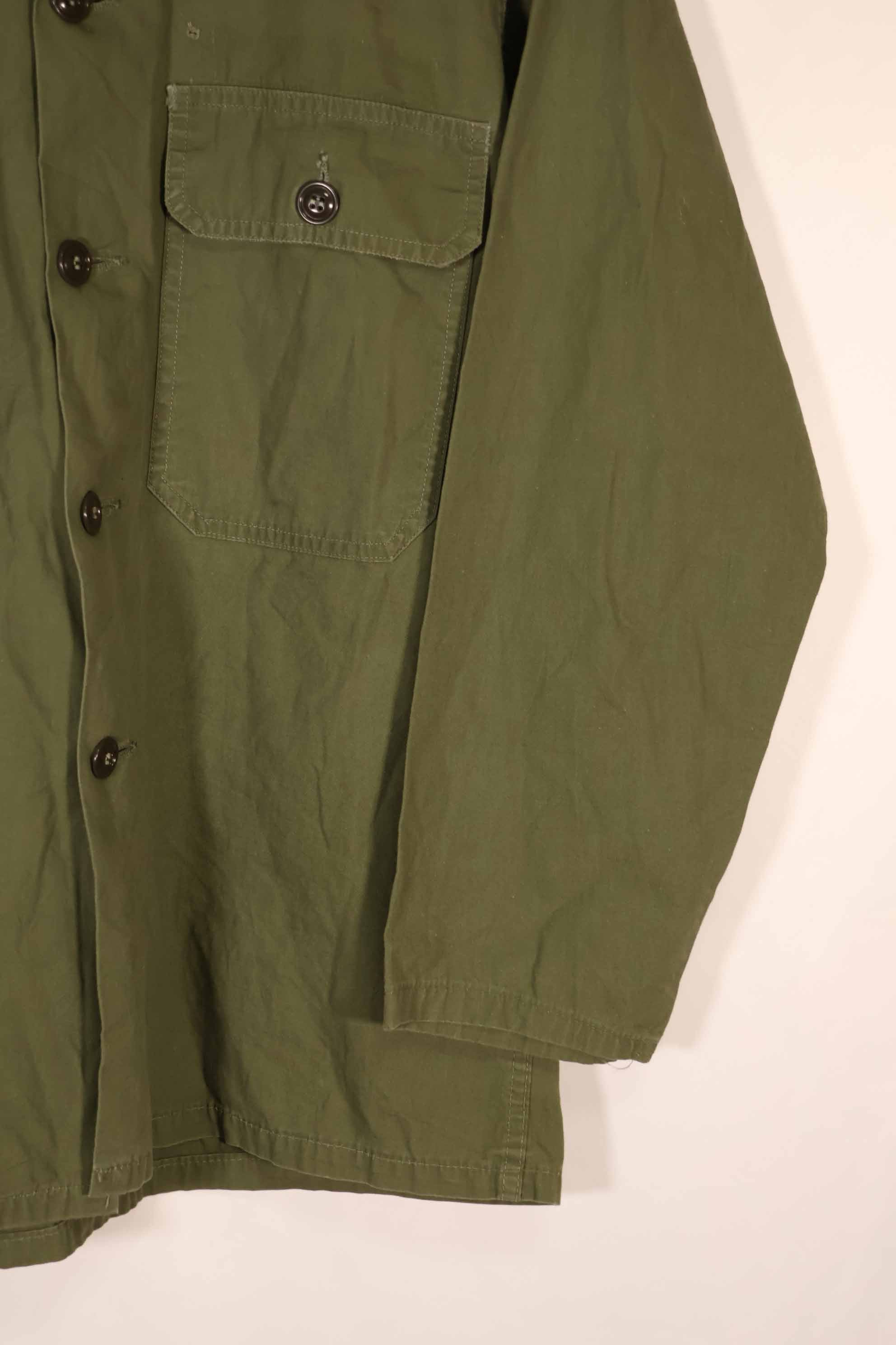 Real 1960s Poplin OG-107 Utility Shirt D