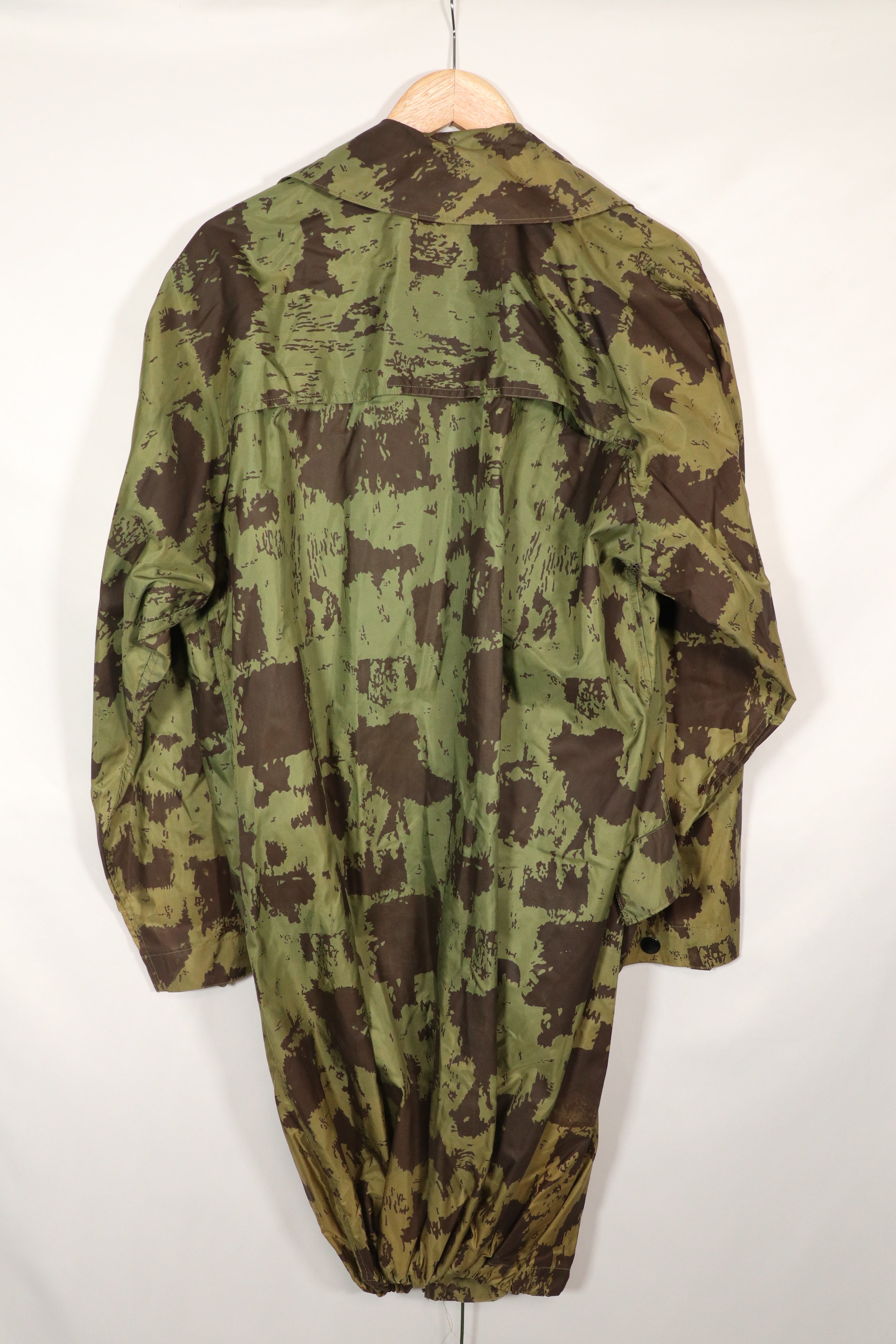 Real 1967 Australian Army raincoat, used, faded, used.