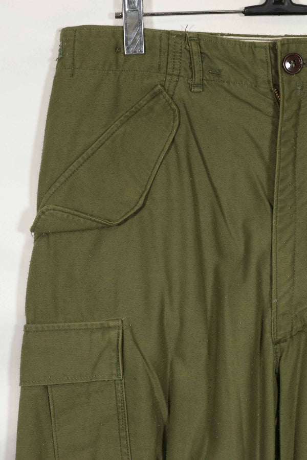 1974 U.S. Army M65 cotton field pants, S-L used.