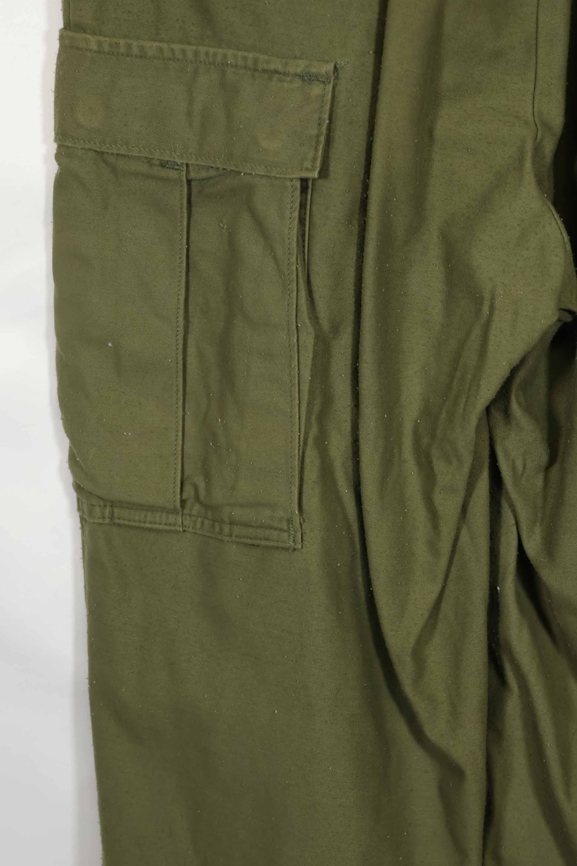 1974 U.S. Army M65 cotton field pants, S-L used.