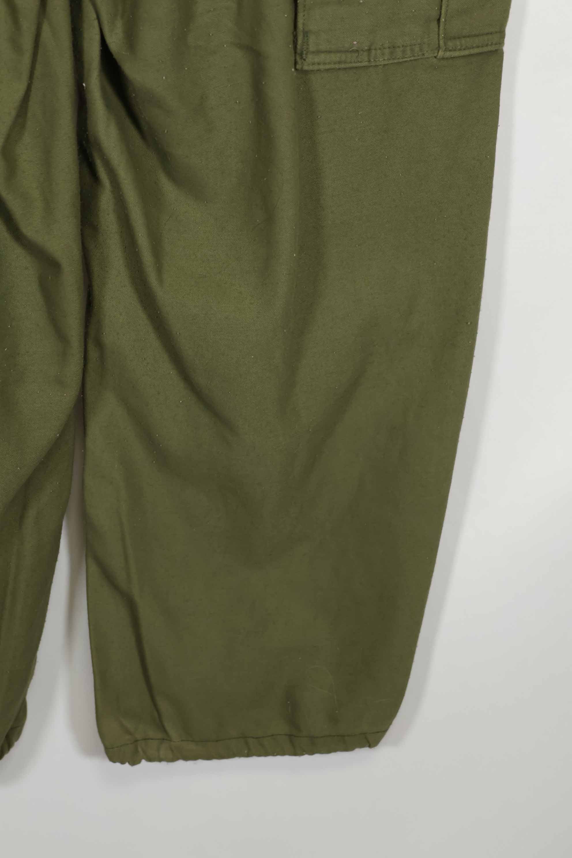 1974 U.S. Army M65 cotton field pants, S-L used.