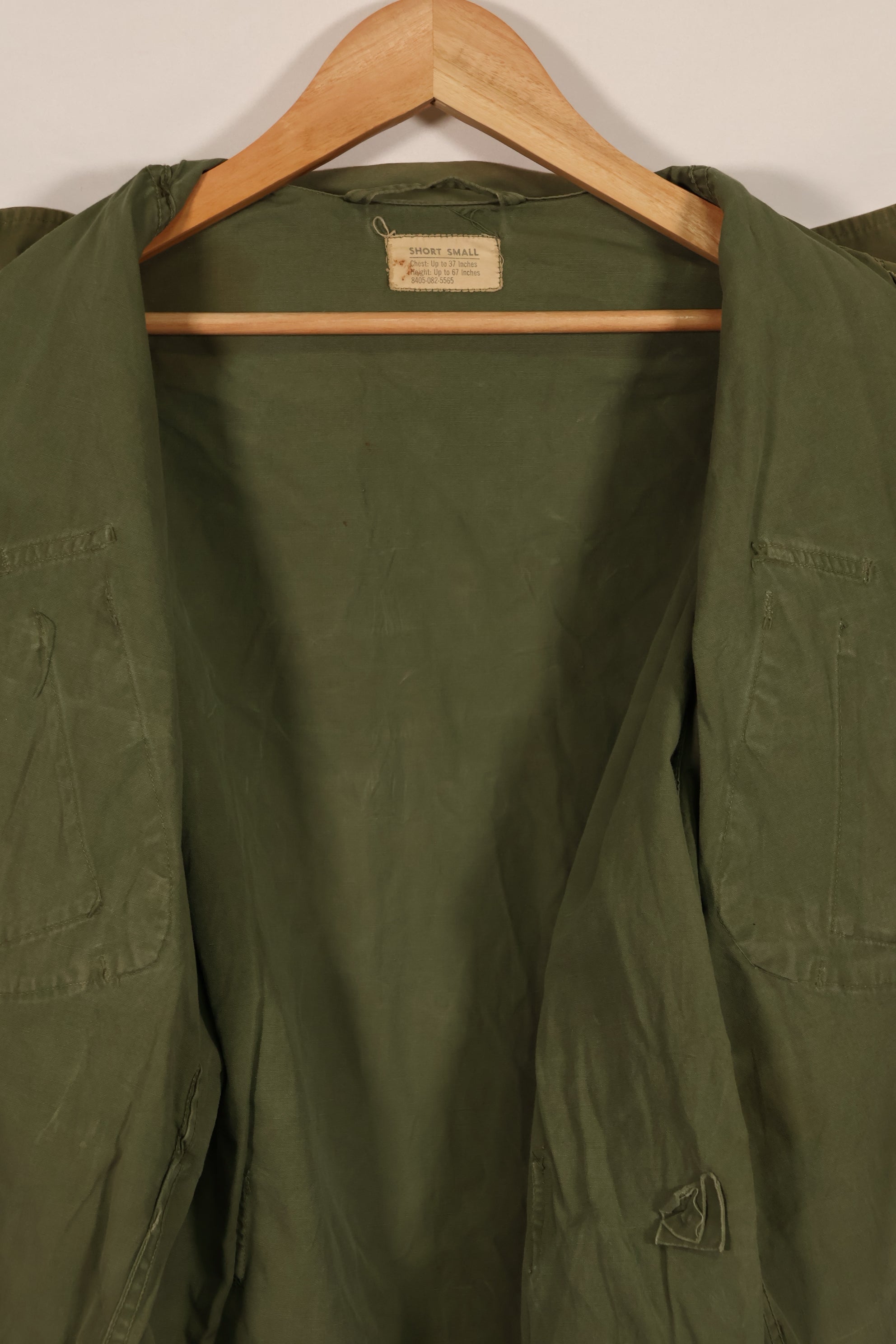 Real 1963 1st Model Jungle Fatigue Jacket S-S Used