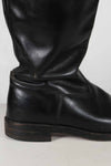 1960's West German Police Riding Boots, Scuffed, Used.