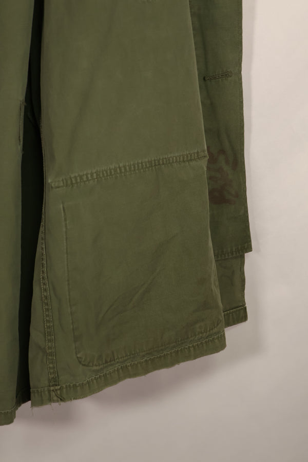 Real 1963-64 1st Model Jungle Fatigue Jacket with patch, used.