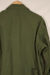 Real 1963-64 1st Model Jungle Fatigue Jacket, stains, holes.