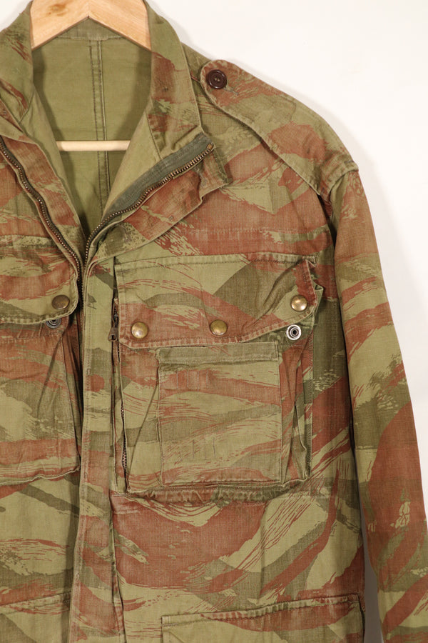 Real 1950's French Army Lizard Camouflage TAP 47/56 Airborne Jacket