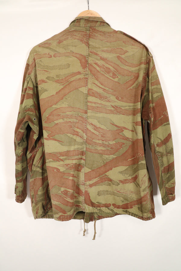 Real 1950's French Army Lizard Camouflage TAP 47/56 Airborne Jacket