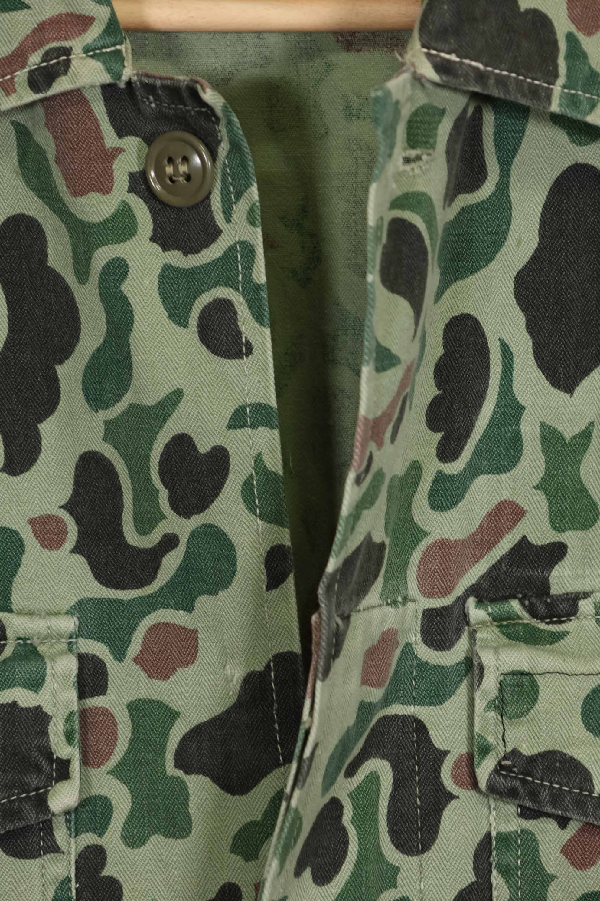 1960s Korean Army Frogskin Camouflage Combat Uniform