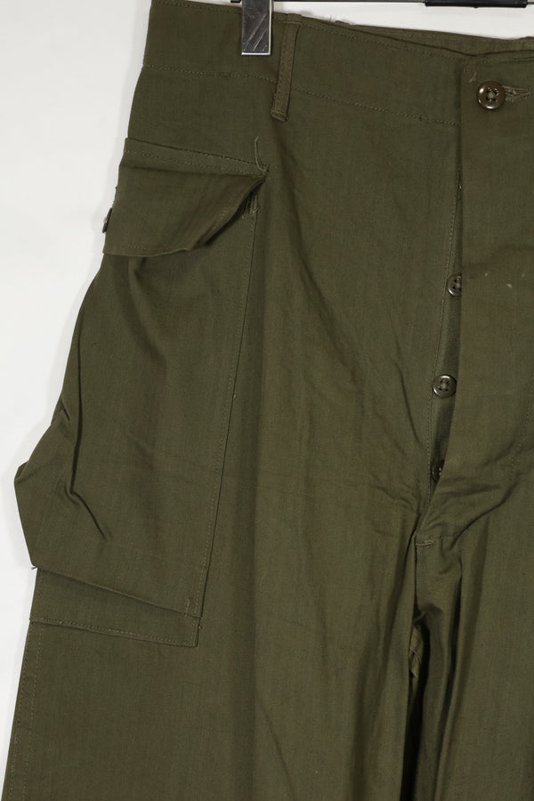 1950's U.S. Army HBT utility pants, nearly unused A