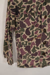 Real CIDG Beogam camouflage ASIAN CUT shirt, Very faded, used.