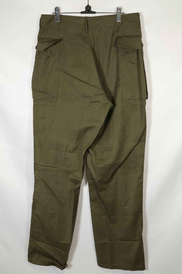 1950's U.S. Army HBT Utility Pants, almost unused, B