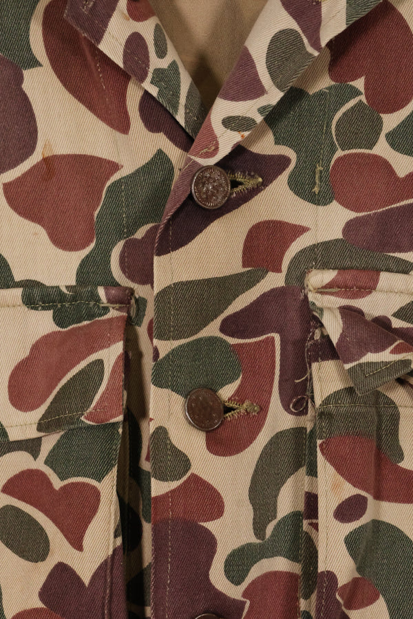 Early to mid 1960s CIDG Beogam camouflage, advisor cut, US-L, faded, used.