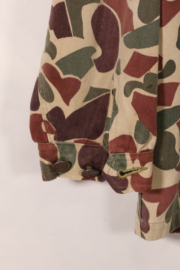 Early to mid 1960s CIDG Beogam camouflage, advisor cut, US-L, faded, used.