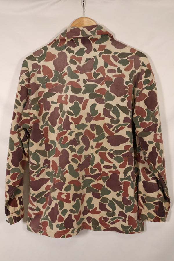 Early to mid 1960s CIDG Beogam camouflage, advisor cut, US-L, faded, used.