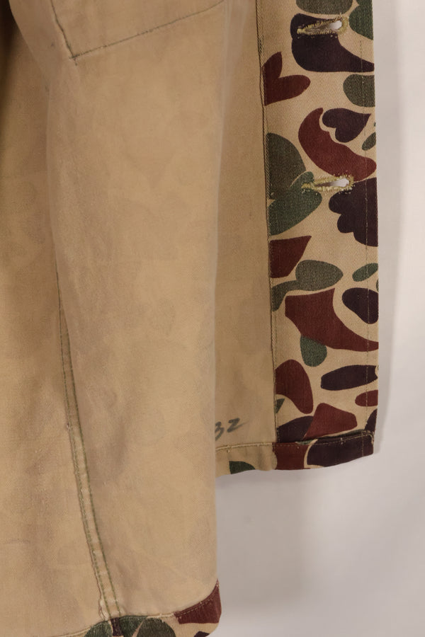 Early to mid 1960s CIDG Beogam camouflage, advisor cut, US-L, faded, used.