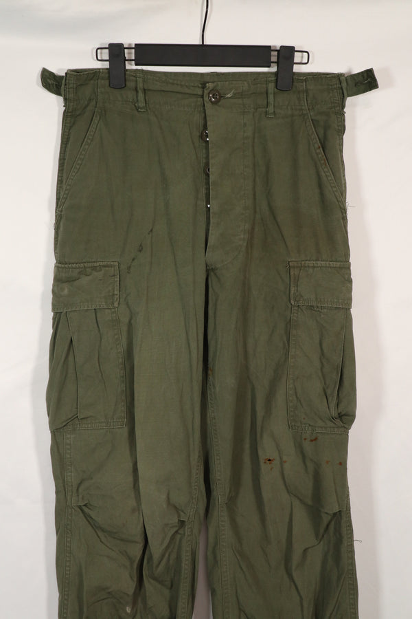 Real 2nd Model Jungle Fatigue Pants, Used, Rare